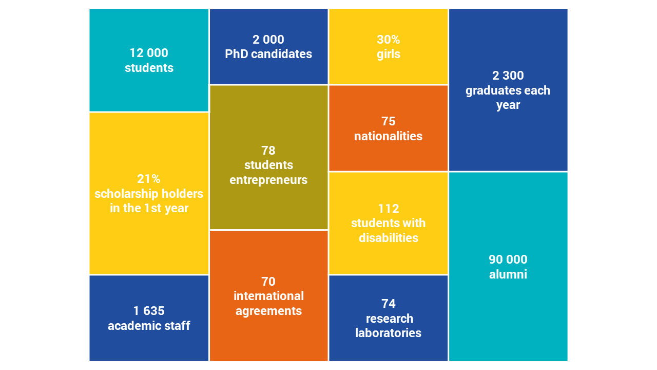 key figures of the ParisTech network
