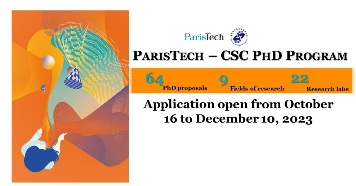 The 2024 ParisTech CSC PhD Campaign Is Starting   Twitter 2023 2024 Candidatures 1 