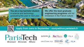 Le programme d’admission international de ParisTech prend de l’ampleur !