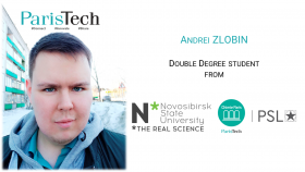 Andrei Zlobin, étudiant russe à Chimie ParisTech - PSL, témoigne