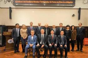 Visite de M. Laurent Bili, ambassadeur de France en Chine, à Wuhan