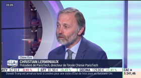 Christian Lerminiaux invité de BFM Business sur les instituts franco-chinois