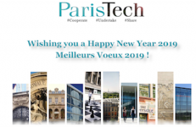 ParisTech vous présente ses meilleurs voeux pour 2019